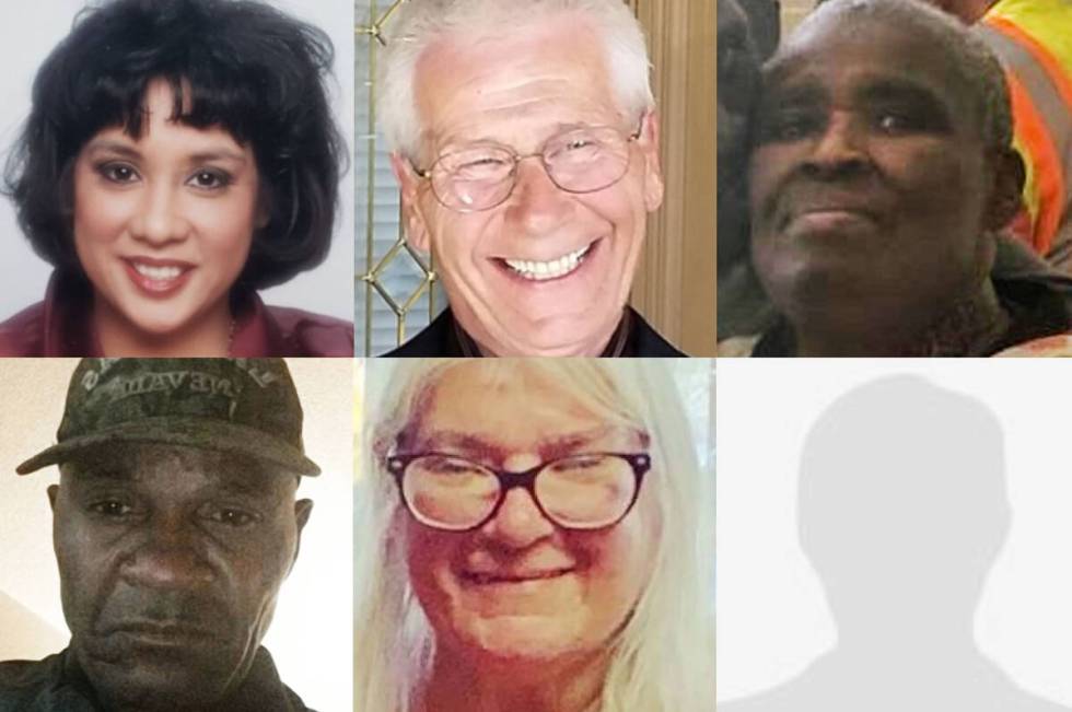 The Alpine Motel Apartment occurrence  victims. (Top row, near  to right) Kerry Baclaan, 46; Henry Lawr ...
