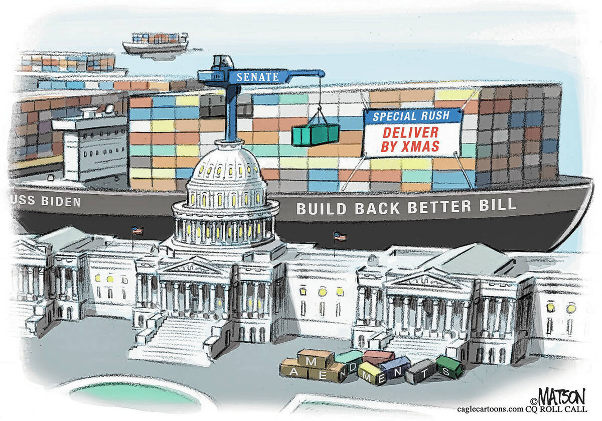 Washington has found the real supply chain crisis | CARTOONS | Las Vegas  Review-Journal