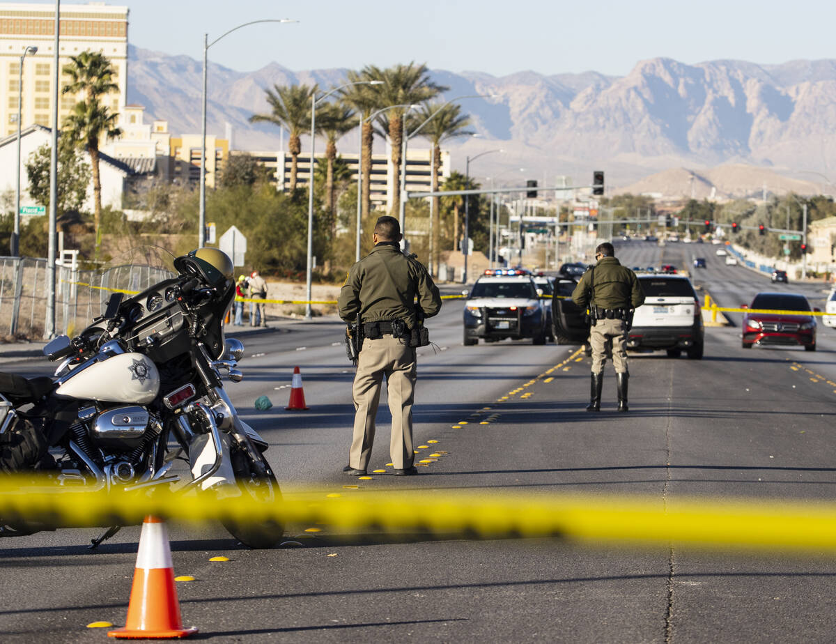 The Las Vegas Metropolitan police is investigating a shooting that occurred near East Silverado ...