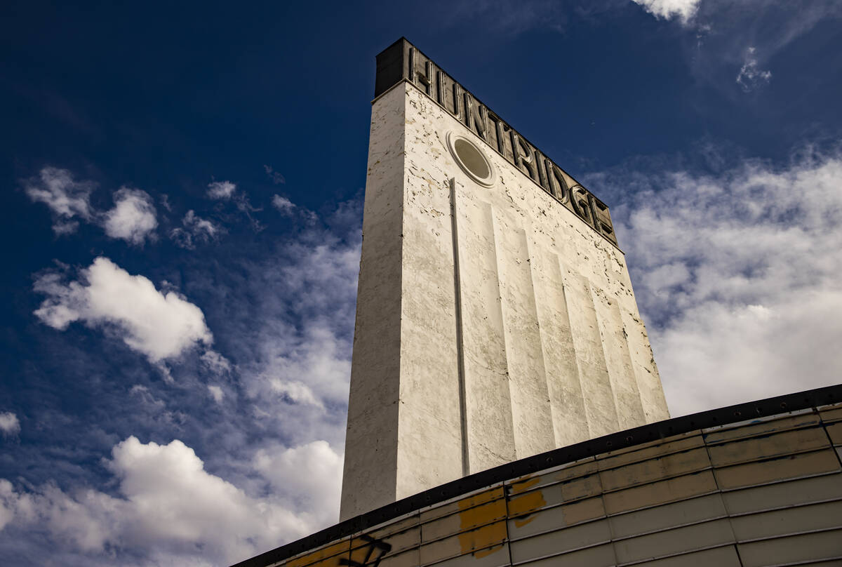 The Huntridge Theater is seen the day after Dapper Companies founder and developer J Dapper clo ...