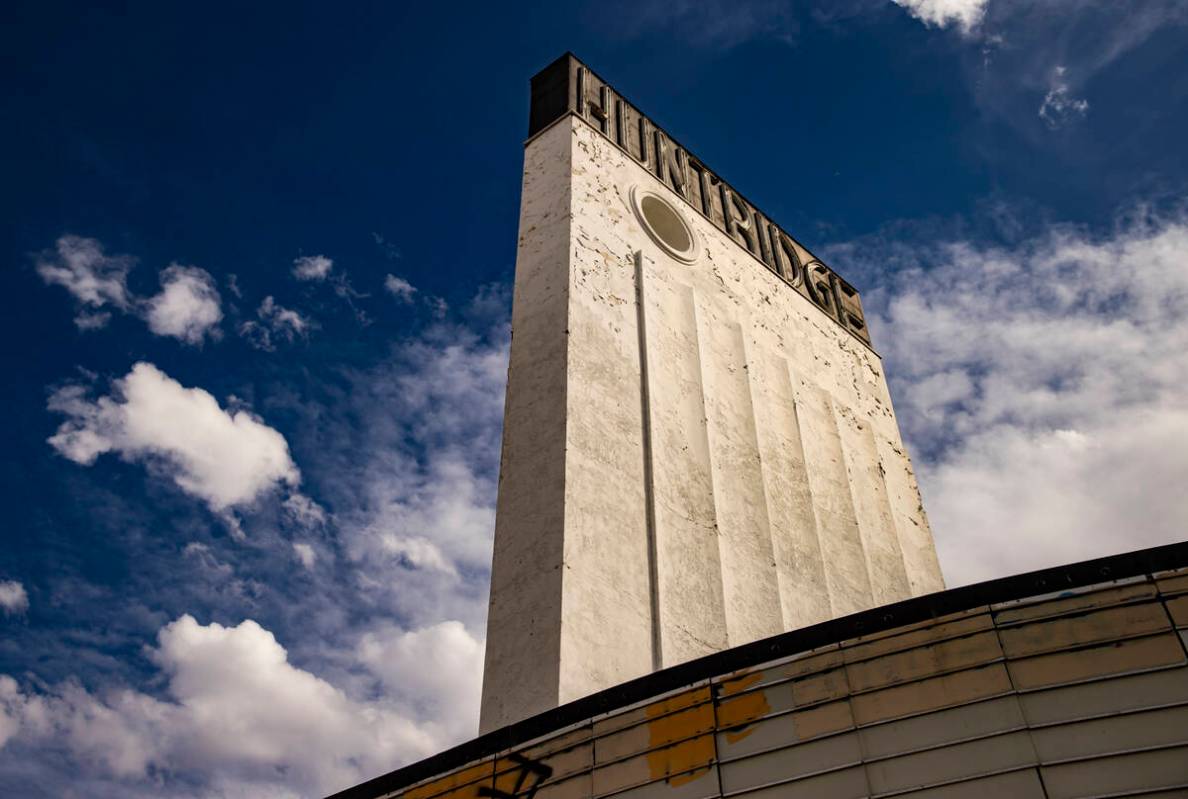 The Huntridge Theater is seen the day after Dapper Companies founder and developer J Dapper clo ...