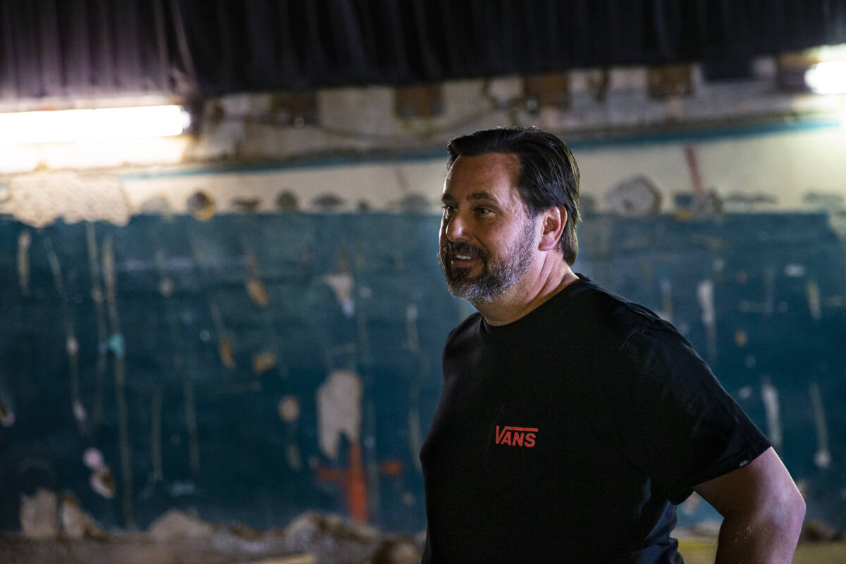 J Dapper, founder of Dapper Companies, seen in Las Vegas in April 2021. (Chase Stevens/Las Vega ...