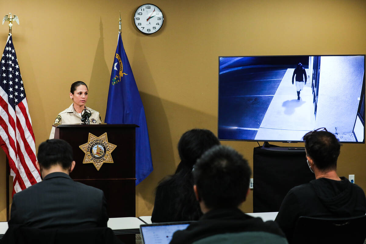 Capt. Michelle Tavarez, of the Spring Valley Area Command for the Metropolitan Police Departmen ...
