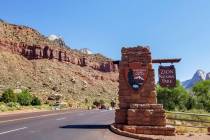 Zion National Park in Utah (Las Vegas Review-Journal)