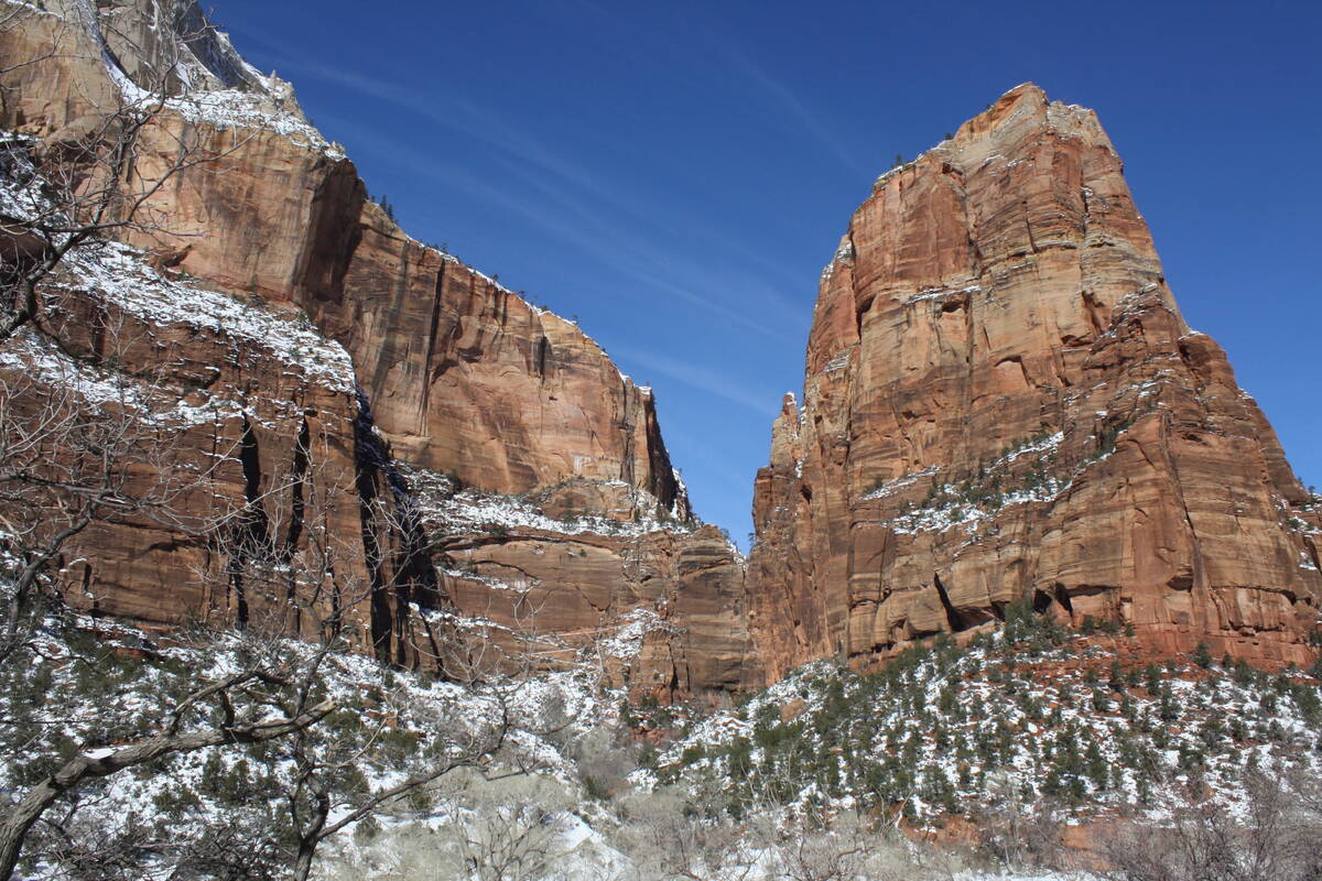 Angels Landing, found along Zion Canyon Scenic Drive. (Deborah Wall)