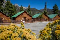 The Mount Charleston Lodge Cabins will open again Friday for guests Wednesday, Sept. 22, 2021, ...