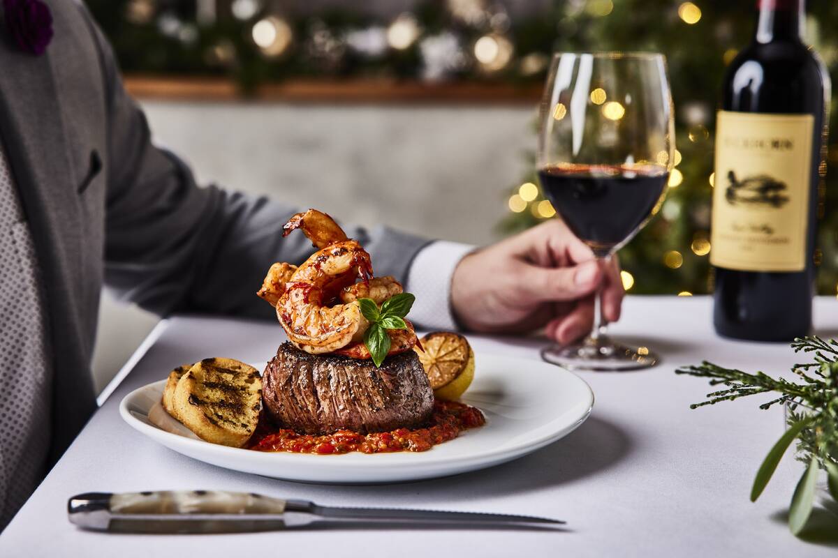 Holiday menu at Fleming's Prime Steakhouse & Wine Bar. (Fleming's)