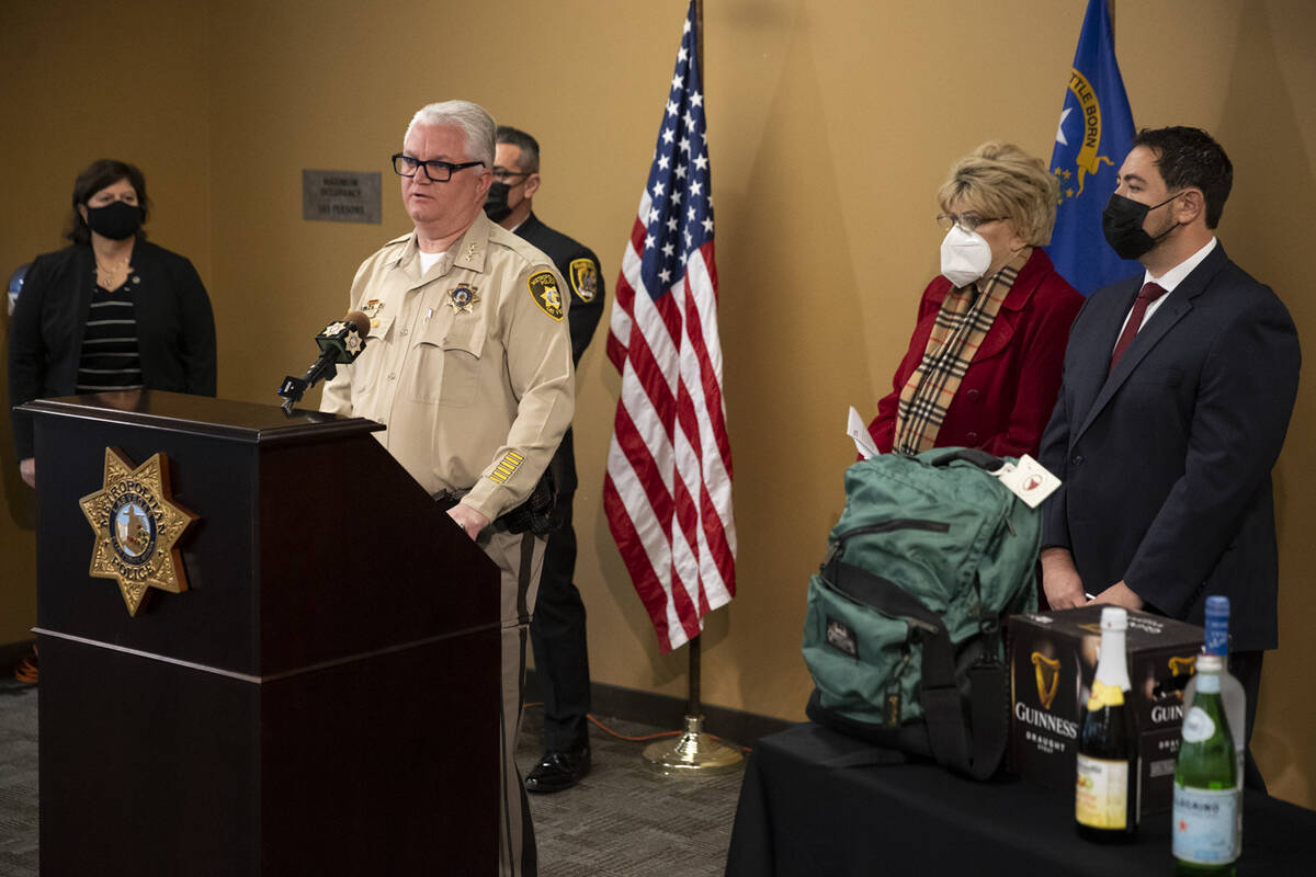 Undersheriff Christopher Darcy during a press conference discussing preparations for the upcomi ...