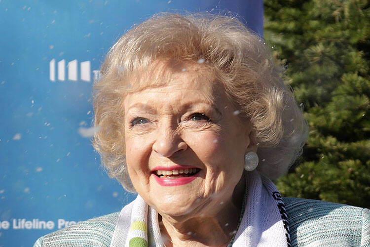 Actress Betty White on December 11, 2012 in Los Angeles, California. (Brian To/Getty Images/Thi ...