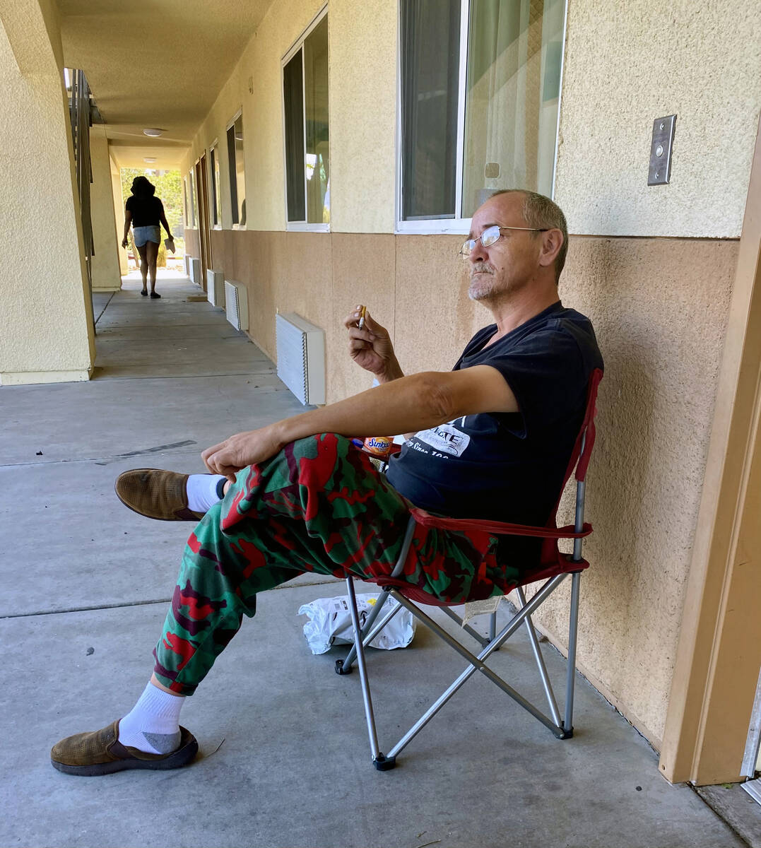 Resident Geir Brose, 50, said he appreciates seeing Metro police patrol Siena Suites, but he al ...