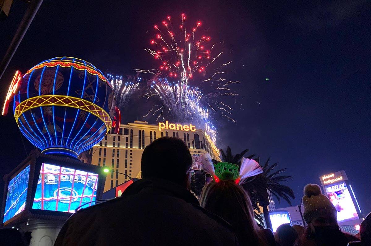 New year to start clear, chilly in Las Vegas