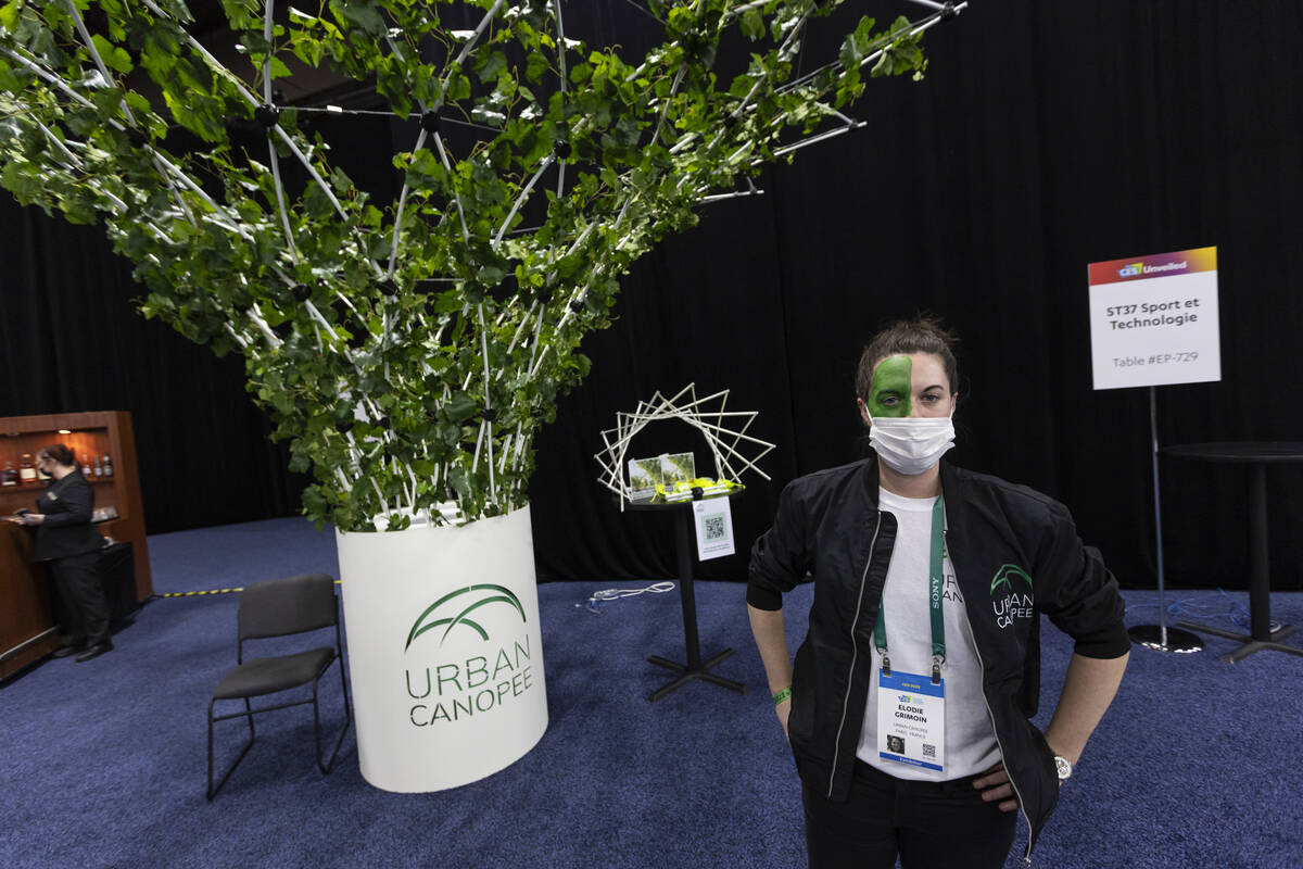 Elodie Grimoin, co-founder & CEO of Urban Canopee, talks about the benefits of urban canopi ...