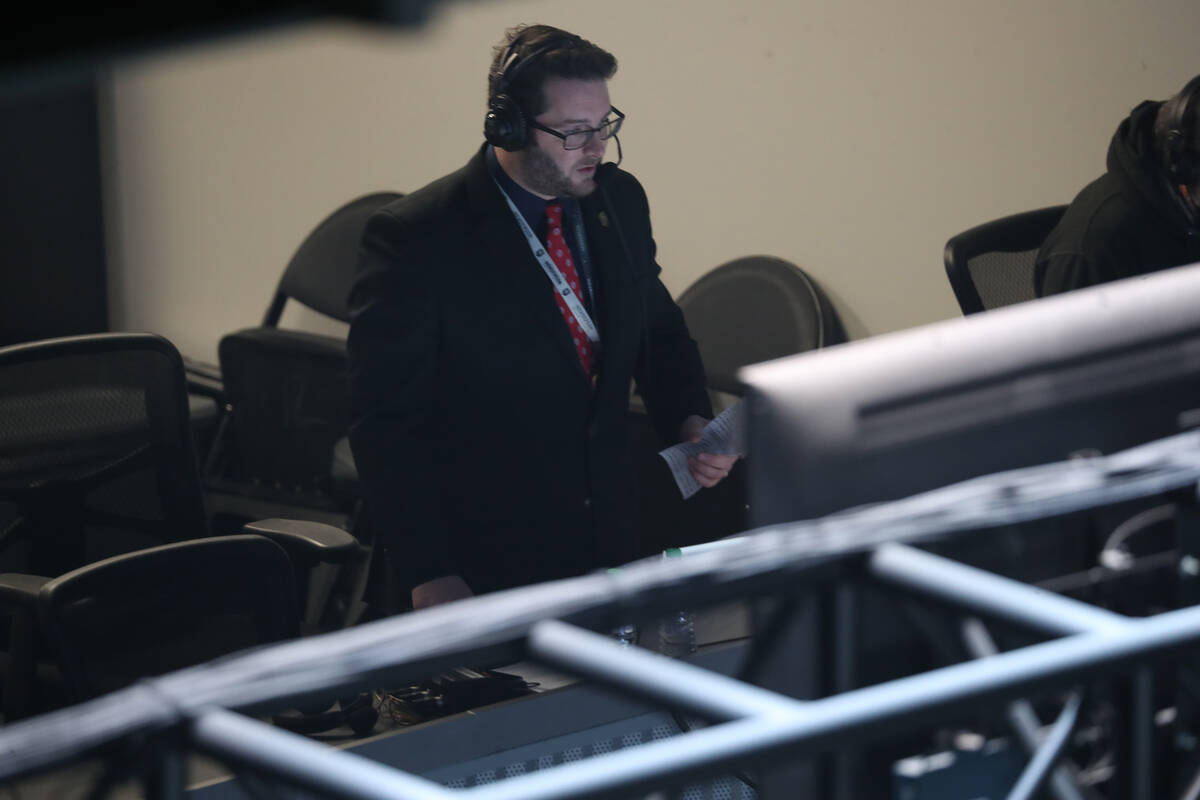 Brian McCormack of the Vegas Golden Knights at T-Mobile Arena on December 31, 2021 in Las Vegas ...
