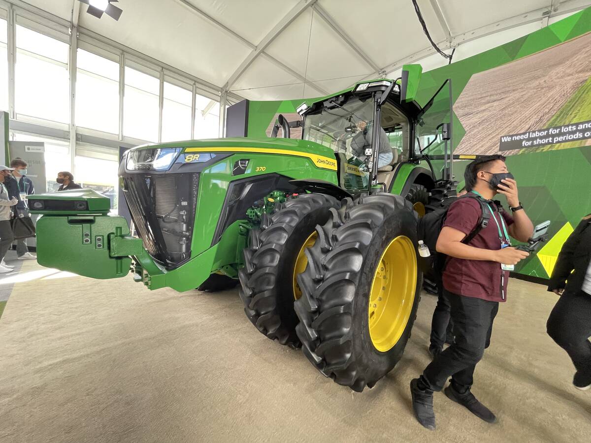 John Deere is ready to rollout its fully autonomous tractor featured at CES in Las Vegas later ...