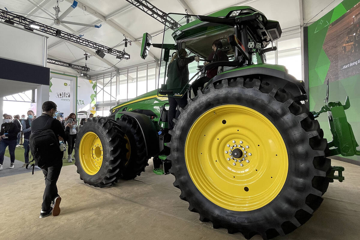 John Deere is ready to rollout its fully autonomous tractor featured at CES in Las Vegas later ...
