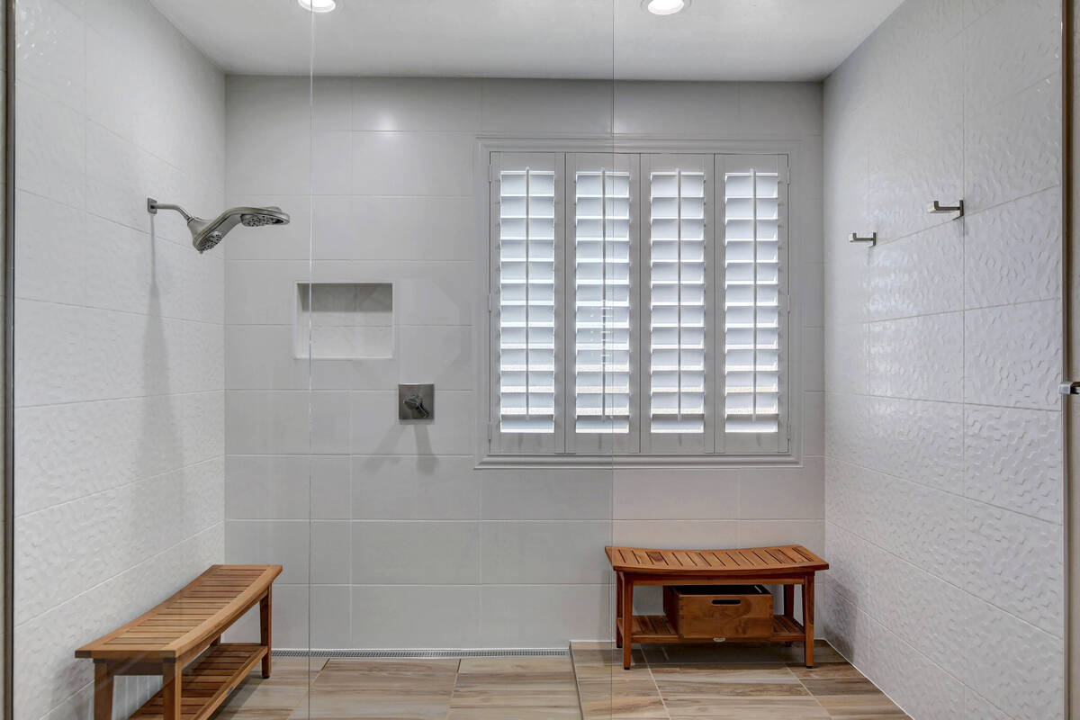 Las Vegas Remodel and Construction Shower seats or benches allow older adults to sit down if ne ...