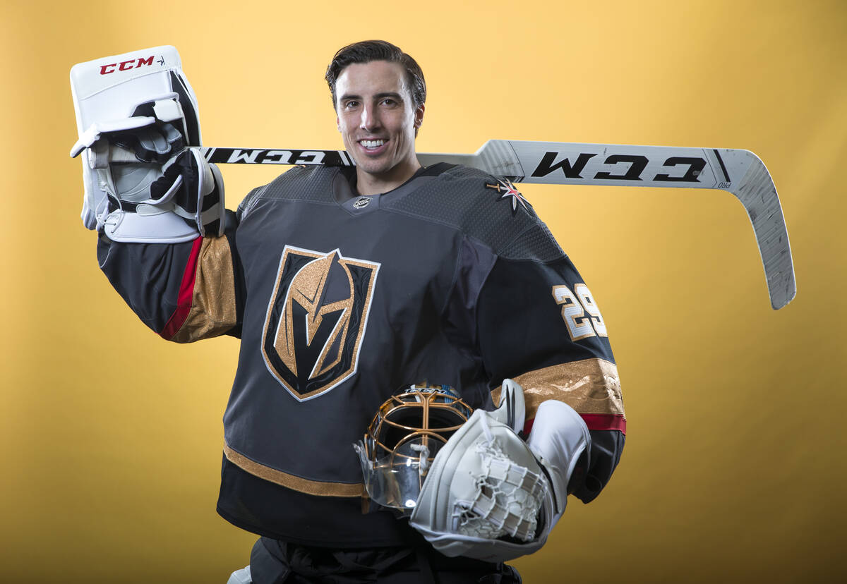  Marc-Andre Fleury Las Vegas Golden Knights #29 Gray Youth 8-20  Home Premier Player Jersey : Sports & Outdoors