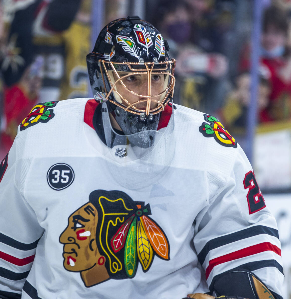 Former VGK goalie Marc-Andre Fleury decides to play for Chicago Blackhawks  this season