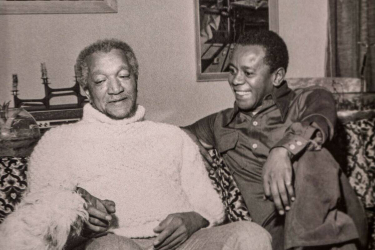 Redd Foxx and Flip Wilson at the Las Vegas Hilton in Las Vegas in 1978. (Westgate)