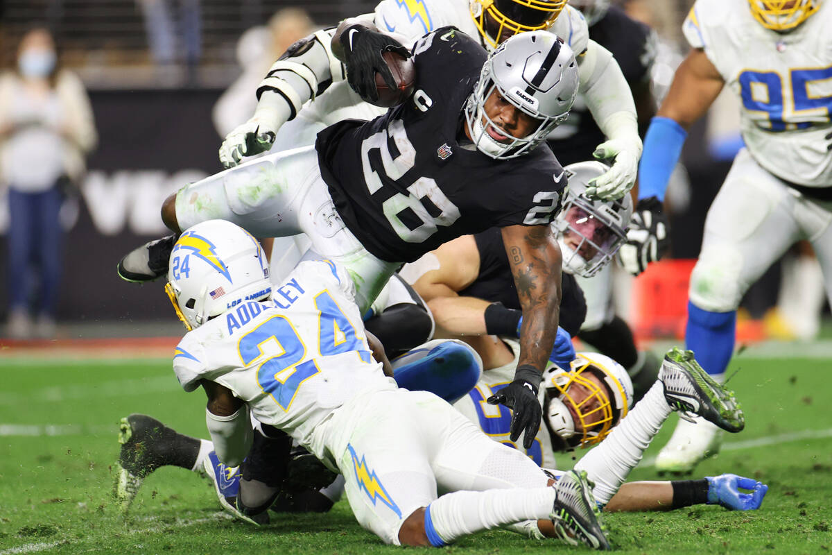 the chargers versus the raiders