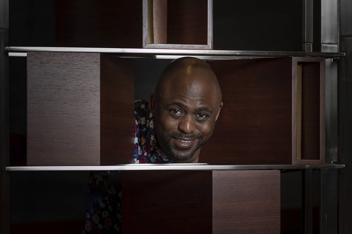 Actor, comedian and singer Wayne Brady poses for a portrait at the Park Hyatt Hotel in New York ...