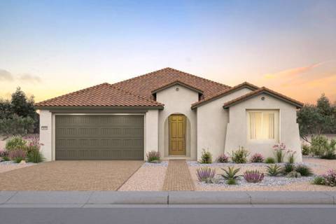 Pulte Homes' single-story Parklane measures 2,462 square feet and includes three bedroom and th ...