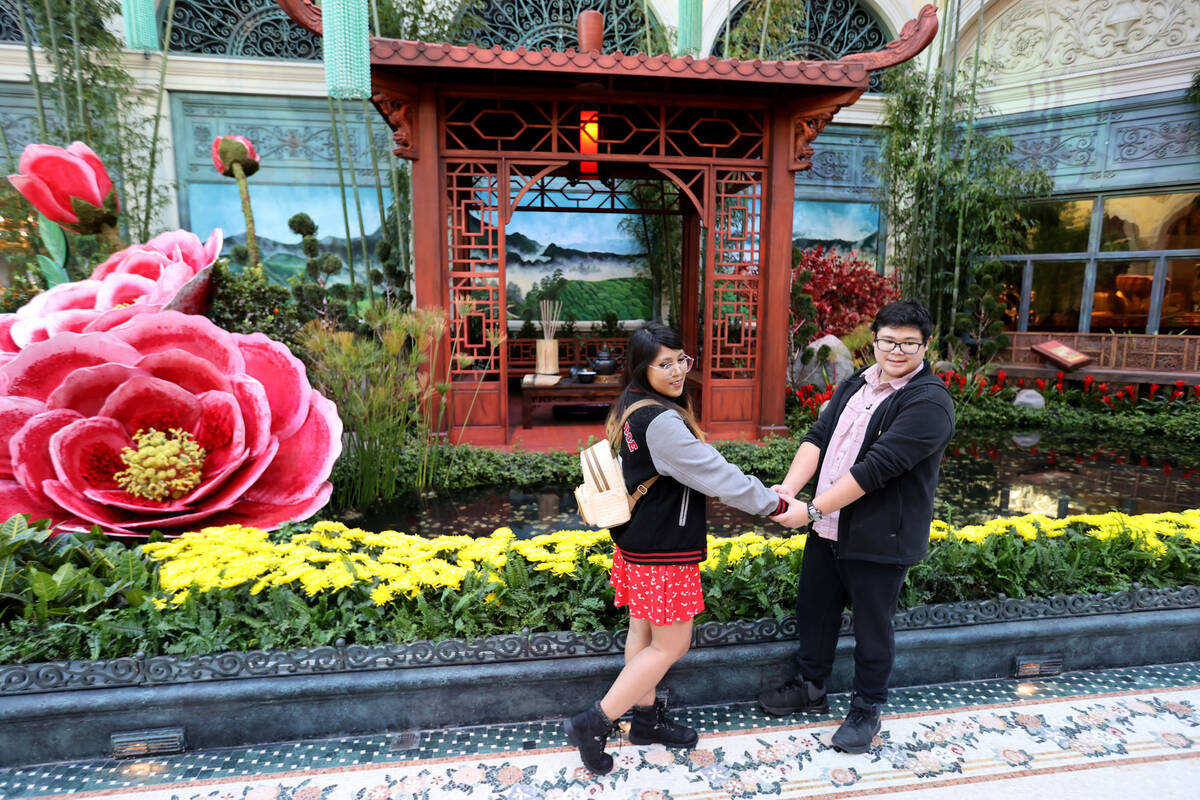 PHOTOS: 2022 Lunar New Year 'Year of the Tiger' display at Bellagio  Conservatory & Botanical Gardens – AmericaJR