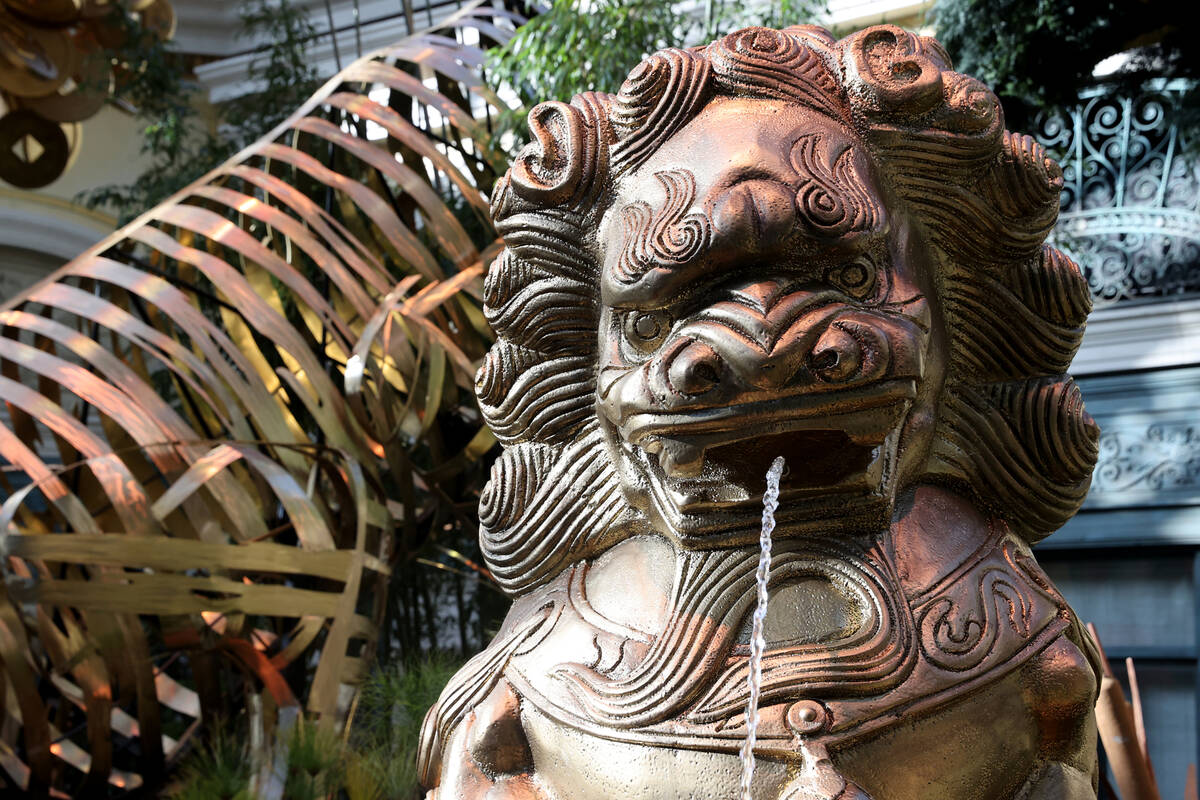 Celebrating Good Vibes: The Bellagio Conservatory and Botanical Gardens  presents “The Year of the Ox.” - Sin City VIP