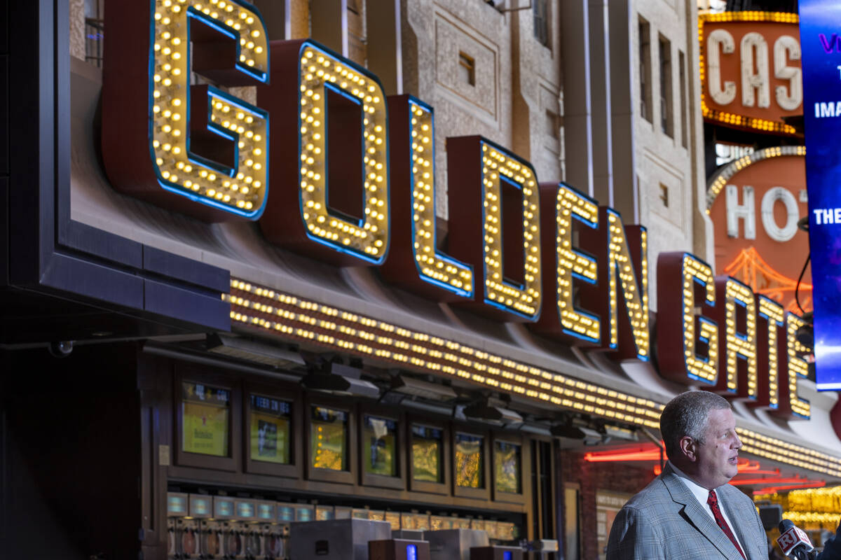 Derek Stevens talks about the history and his ownership of the Golden Gate which is celebratin ...