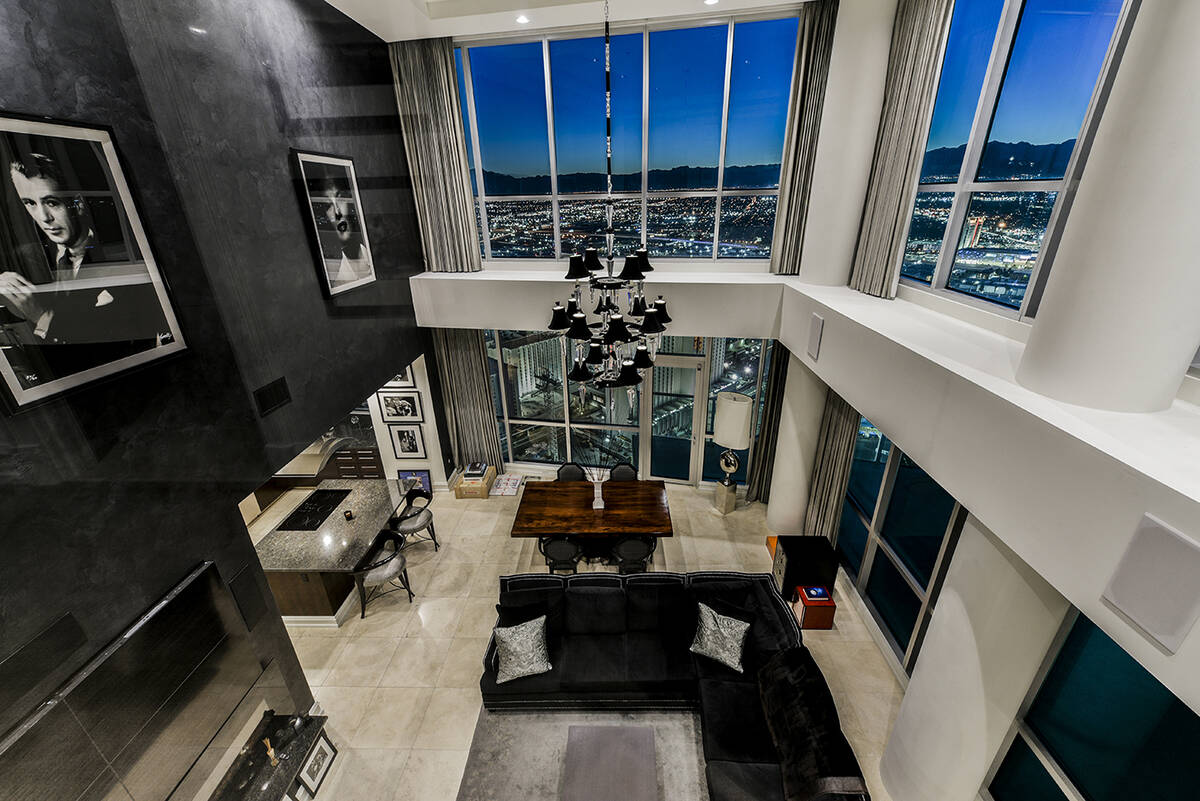 The Ivan Sher Group The No. 5 high-rise condo sale was this 43rd-floor penthouse at Sky Las Ve ...