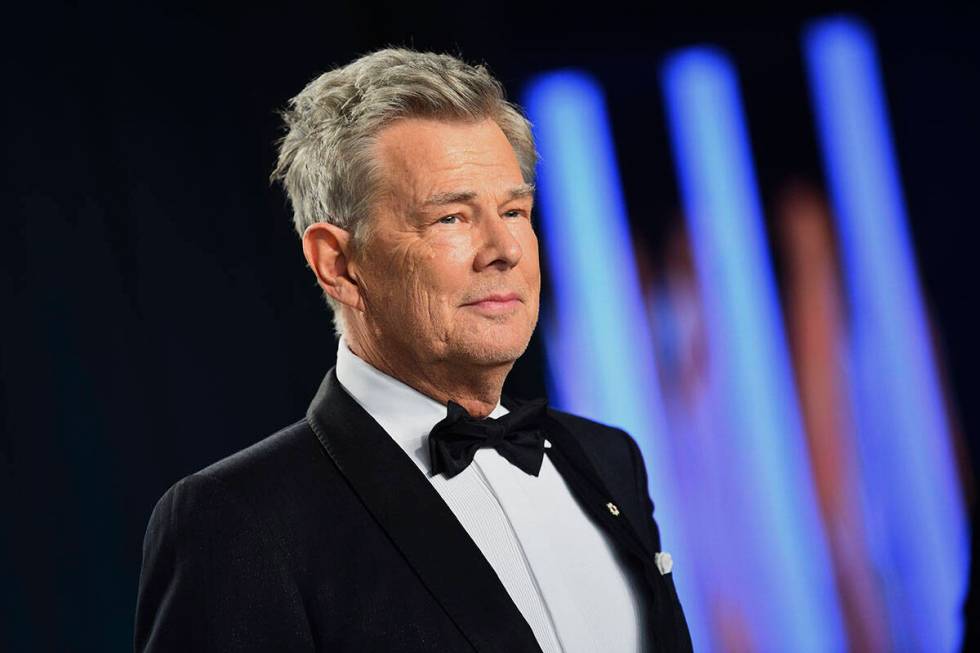 David Foster arrives at the Vanity Fair Oscar Party on Sunday, Feb. 9, 2020, in Beverly Hills, ...