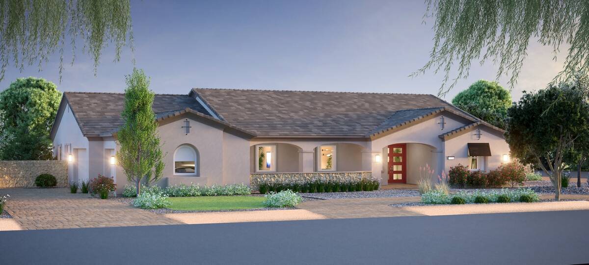 In Henderson, the new Paragon Trail offers single-story homes starting in the mid-$600,000. (Pa ...