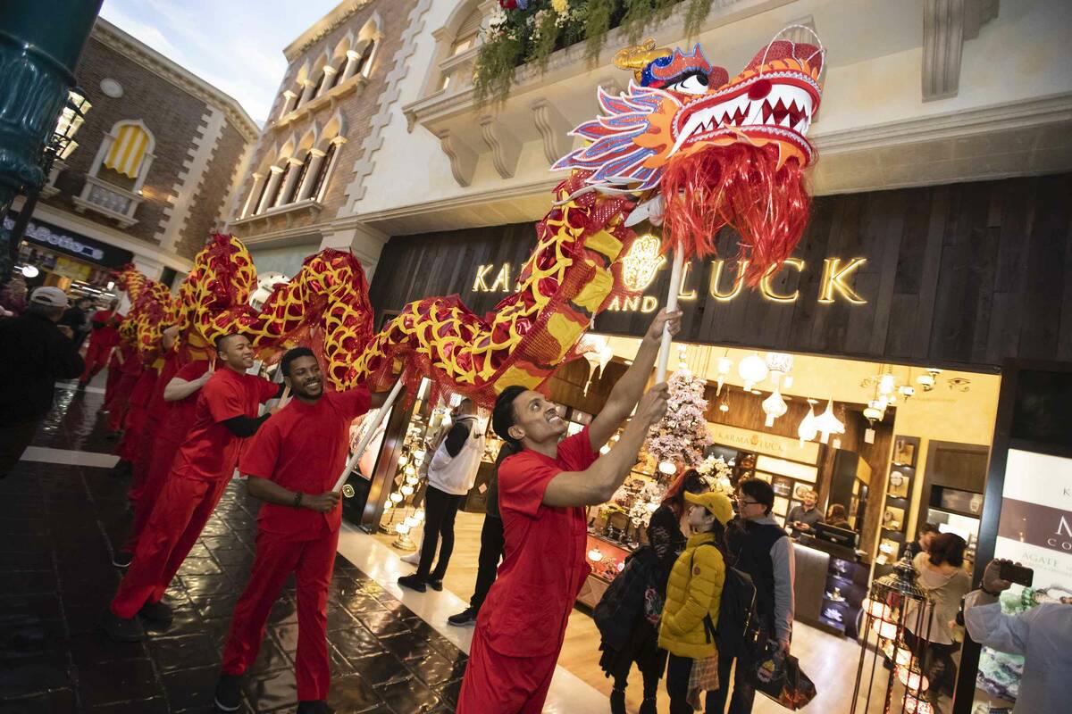 Lunar New Year at The Grand Canal Shoppes (The Grand Canal Shoppes )