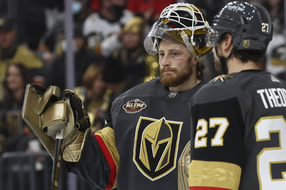 Roy's status for Golden Knights upcoming road trip uncertain - Las Vegas  Sun News