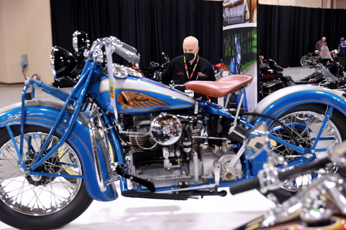 Vintage motorcycle auction returns to Las Vegas, bringing avid