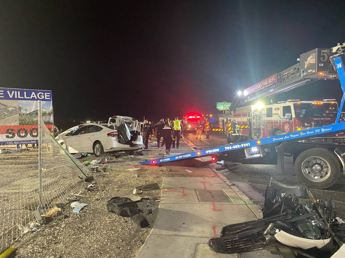 9 dead in North Las Vegas crash involving speeding | Las Vegas  Review-Journal