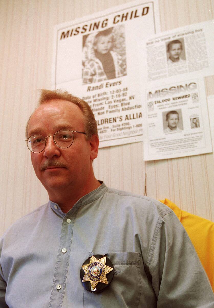 Detective Larry Hanna, the lead investigator for the Randi Evers case in 1992. (Craig L. Moran/ ...