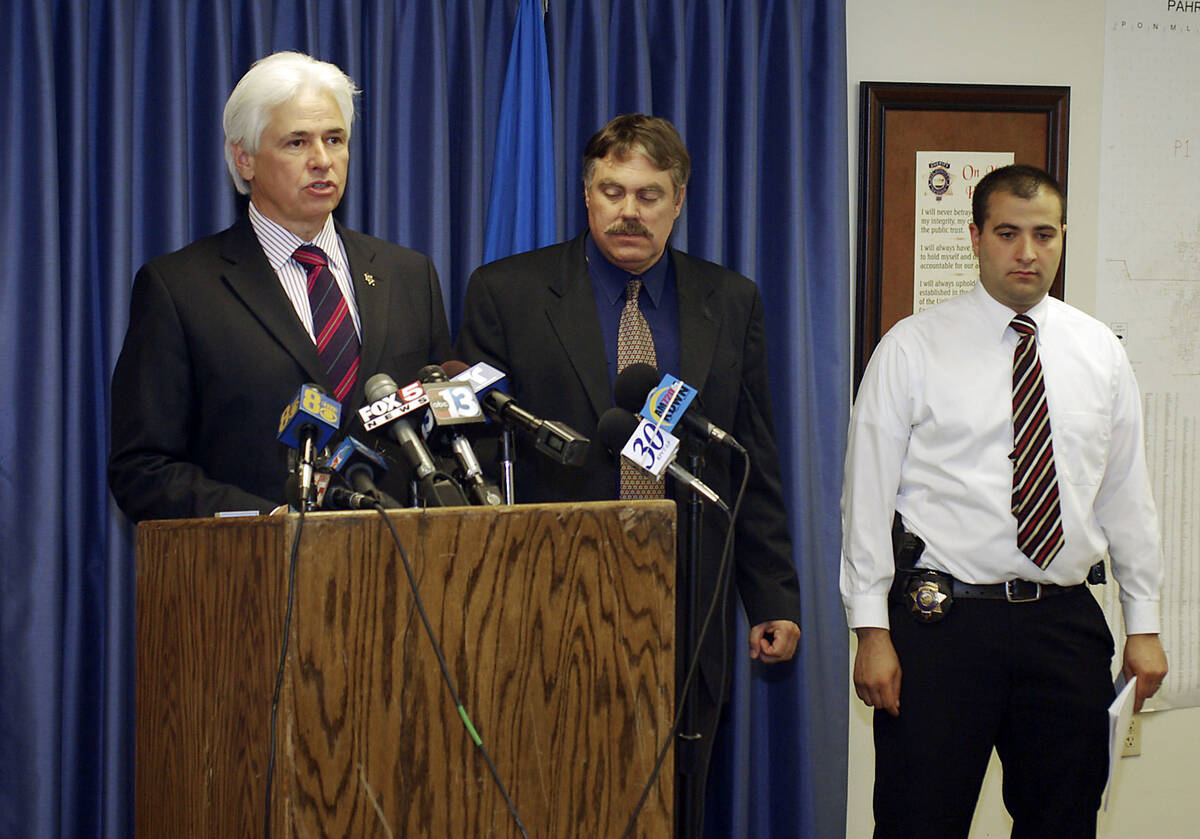 Horace Langford Jr. - Sheriff's Dept Press Conference, Tony Demeo, Bob Beckett and Det. David B ...