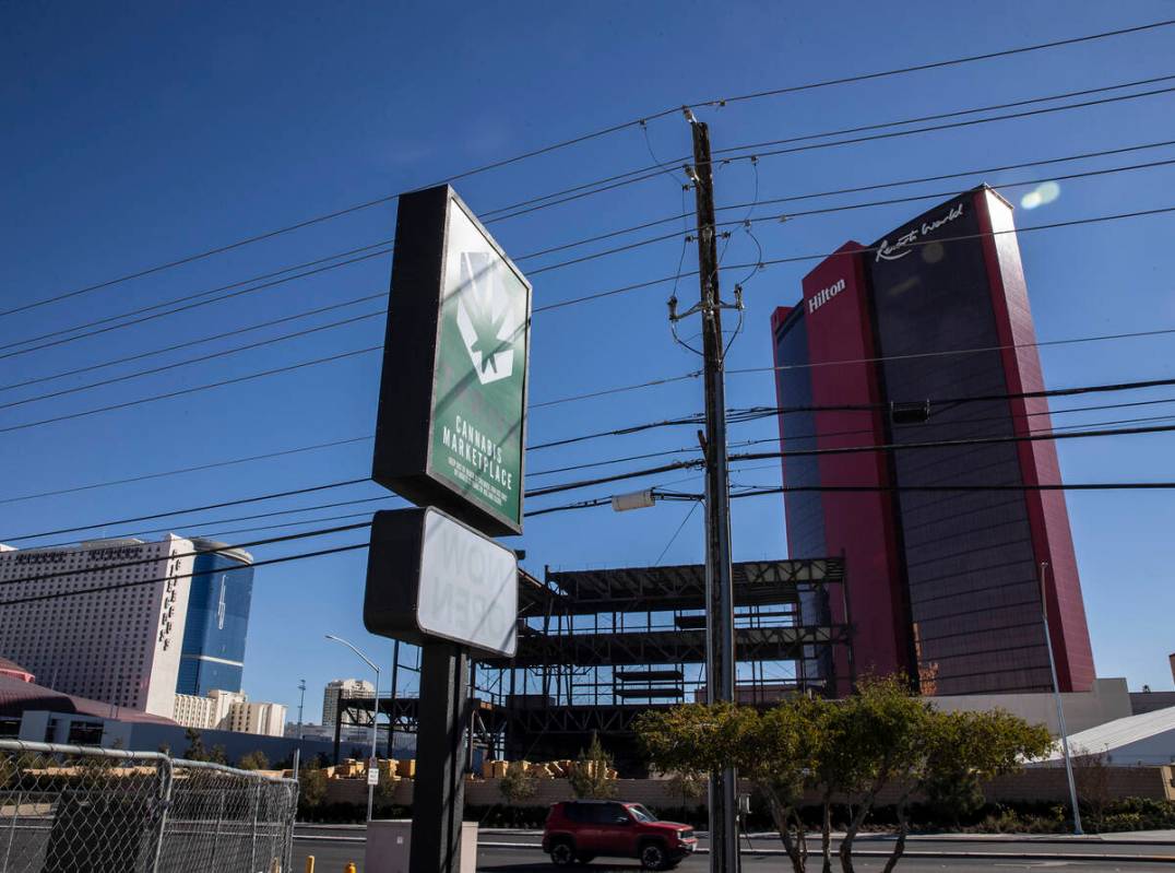 The licensing process for THRIVE Cannabis Marketplace, an unfinished marijuana dispensary, has ...
