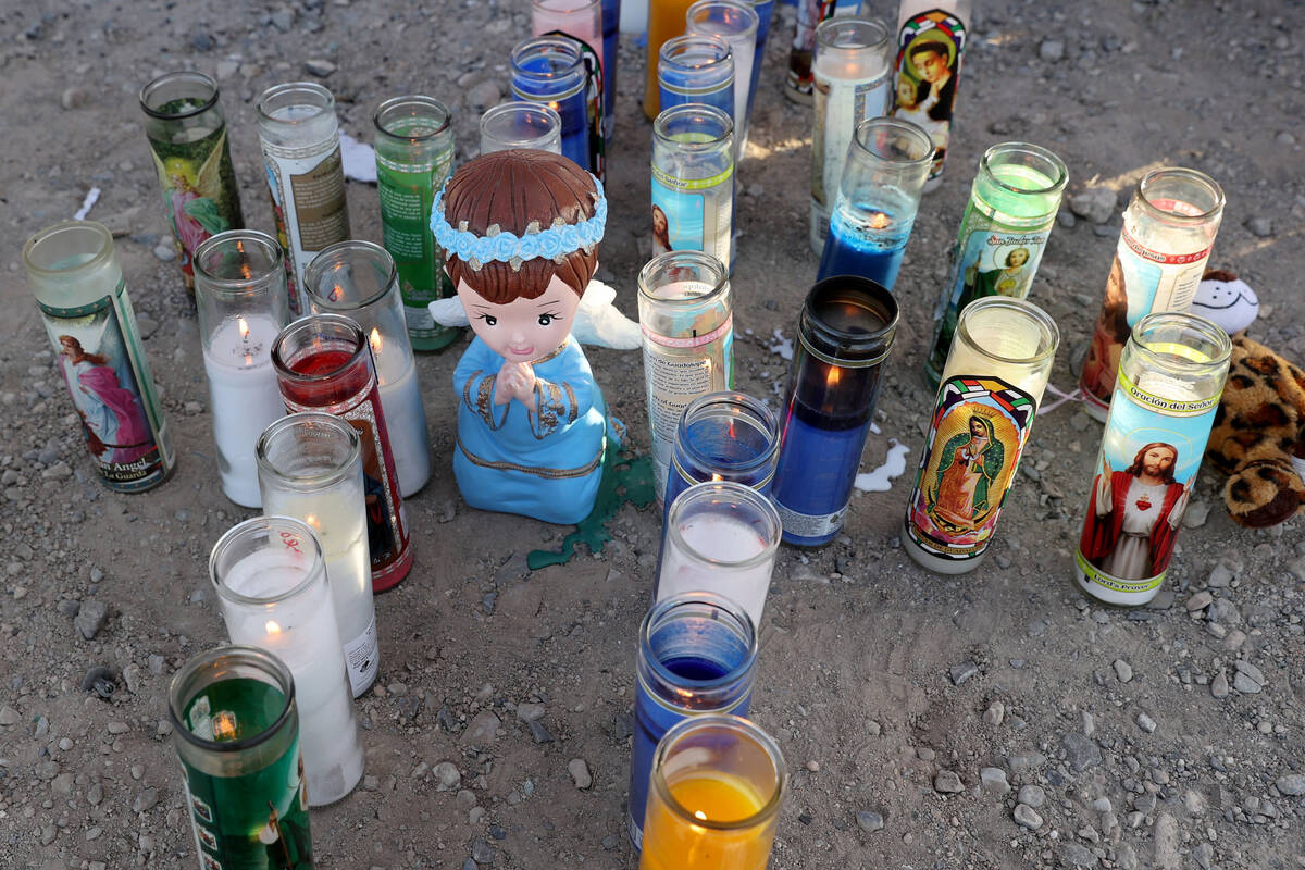 A memorial grows at the site of six-vehicle crash that left nine dead at the intersection of Ch ...