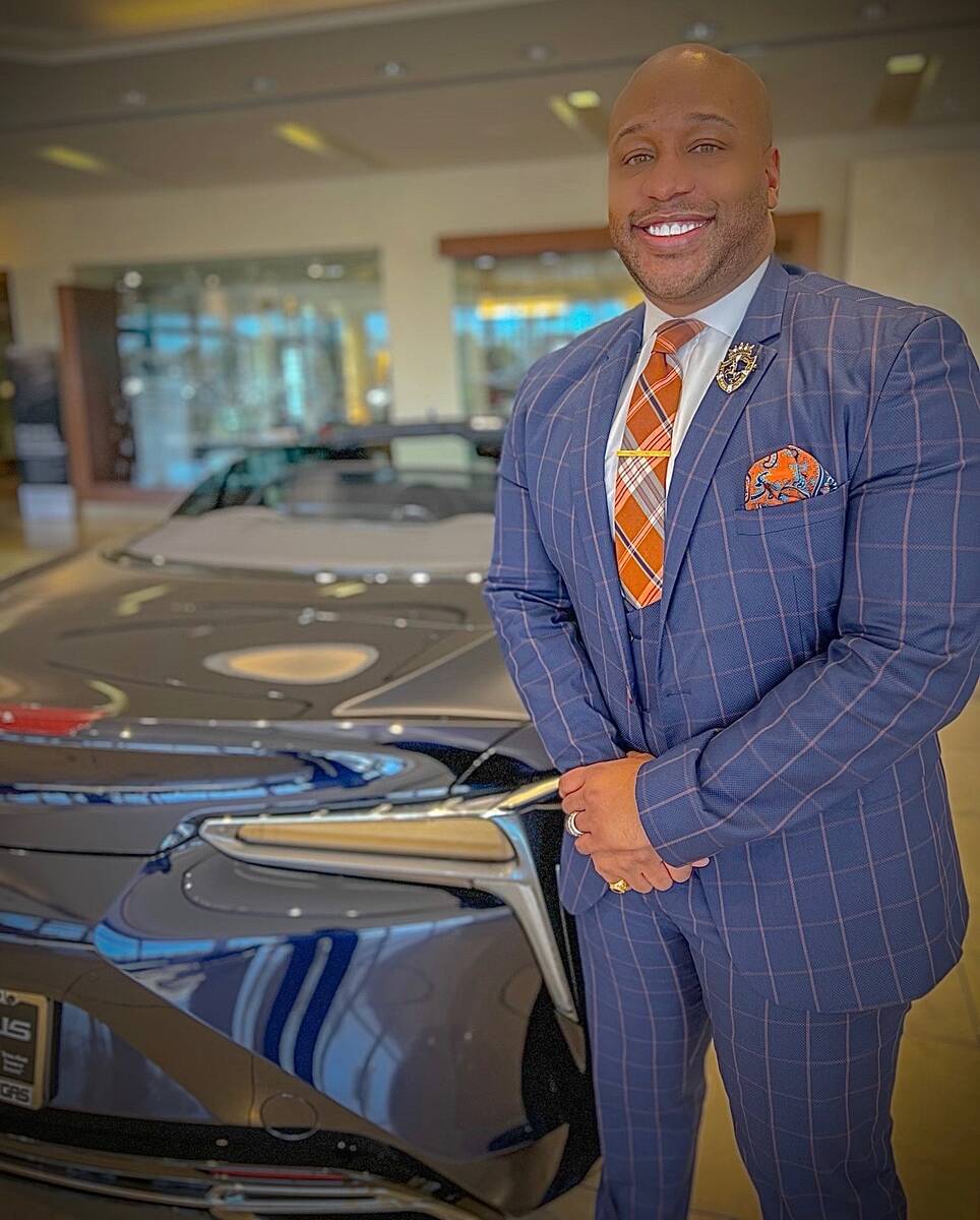 Roy Mason III, general sales manager of Lexus of Las Vegas, says the dealership is “excited t ...