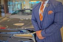 Roy Mason III, general sales manager of Lexus of Las Vegas, says the dealership is “excited t ...