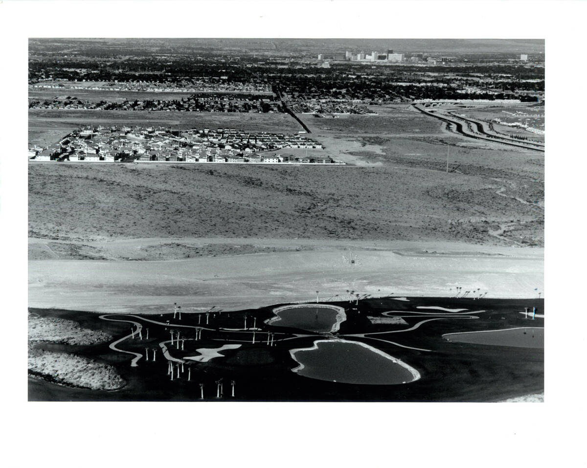 Las Vegas' Summerlin community, circa 1990s. (Las Vegas Review-Journal file)