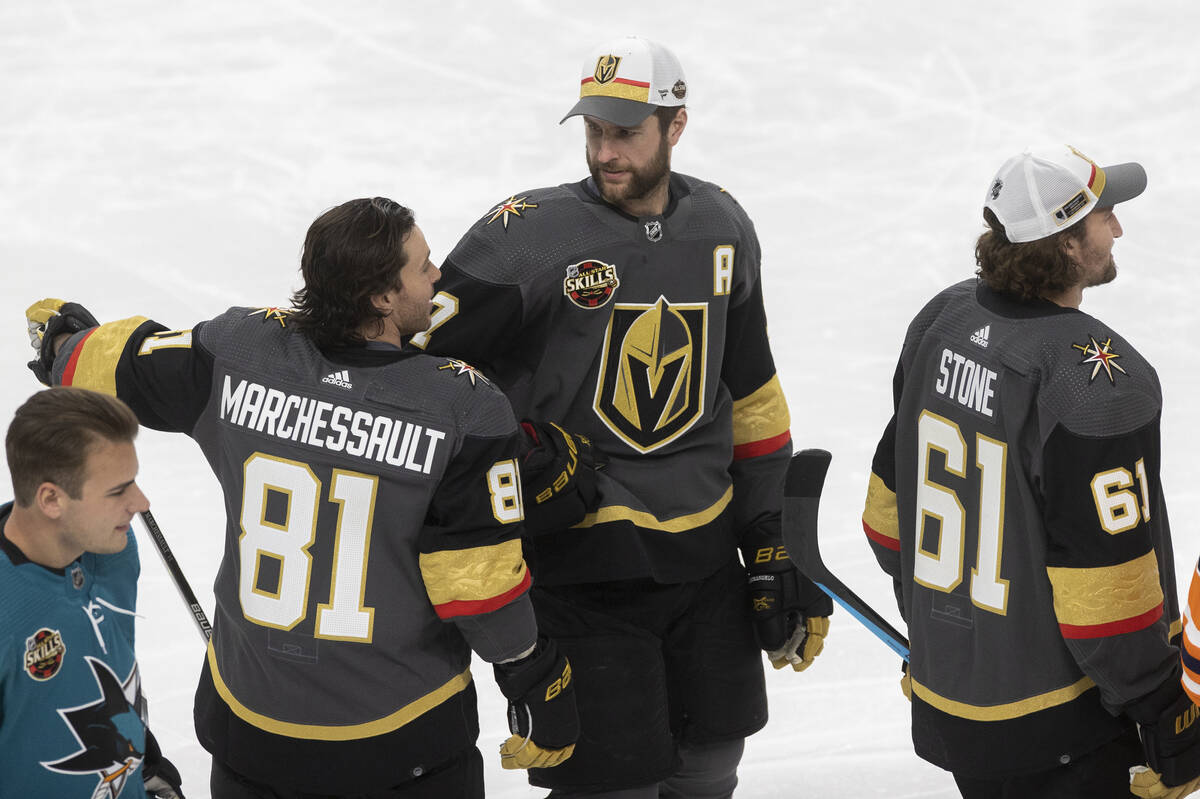 The Vegas Golden Knights All-Hair Team 