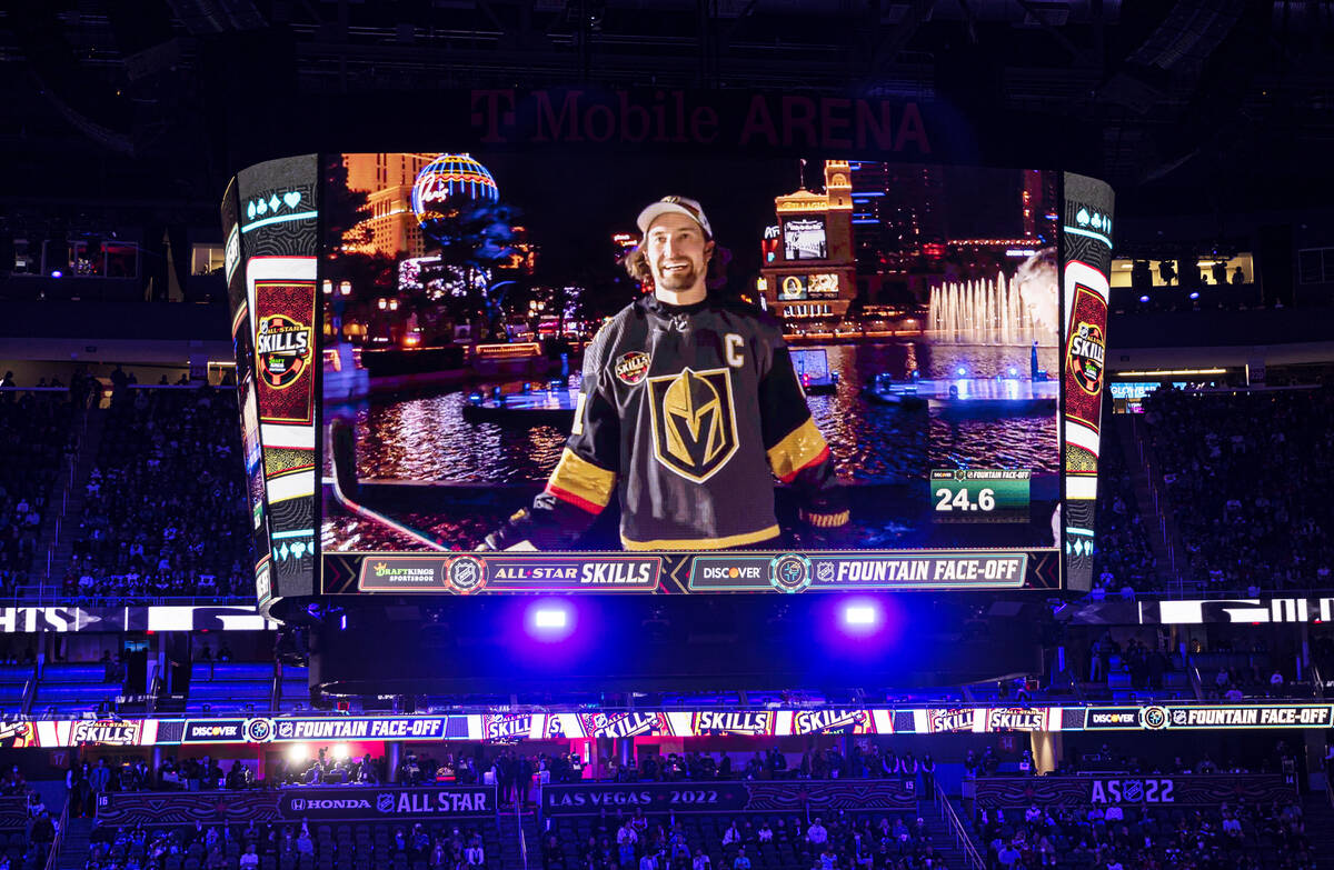 NHL All-Star Game 2022 (Las Vegas) Official Premium Felt