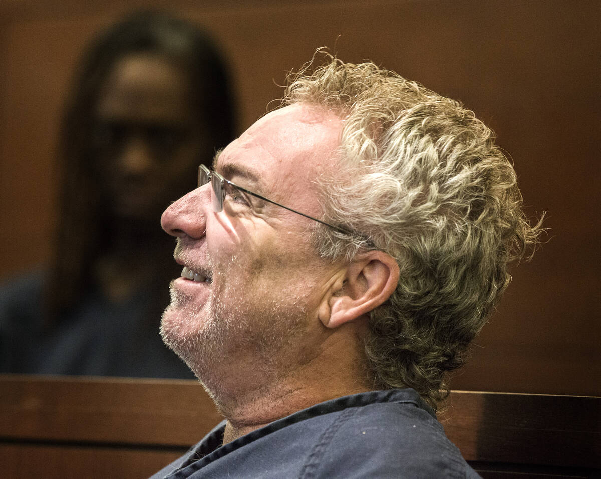 Michael Banco, 55, appears in Clark County Justice Court in 2015.(Las Vegas Review-Journal)