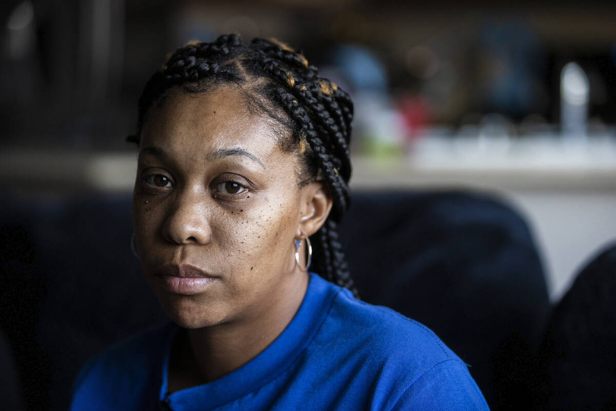 Latia Alexander, the mother of Isaiah Williams, 19, who was shot and killed by a Metro SWAT uni ...