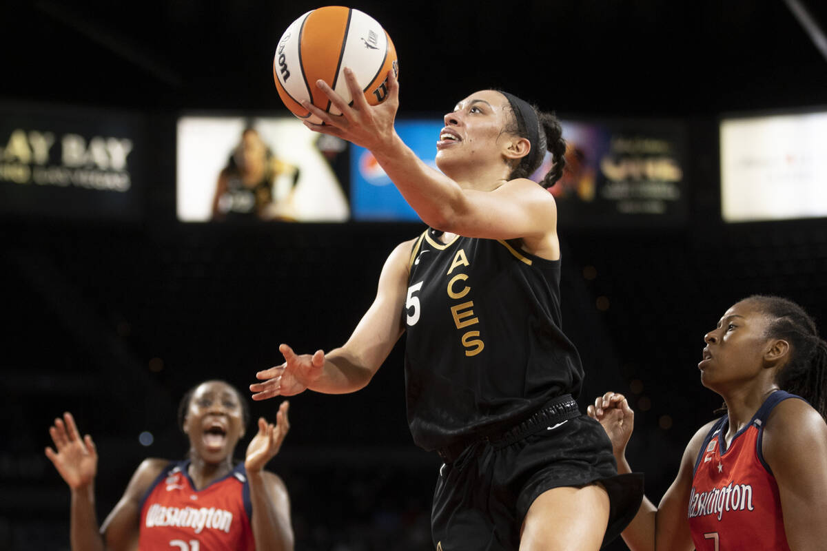 Las Vegas Aces' Dearica Hamby named to NBA Celebrity All-Star Game