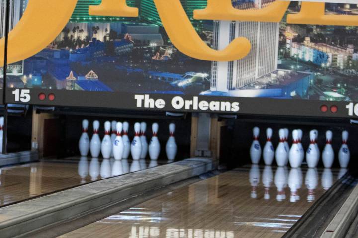 The Orleans Bowling Center is shown Friday, Feb. 28, 2020, in Las Vegas. (Ellen Schmidt/Las Veg ...