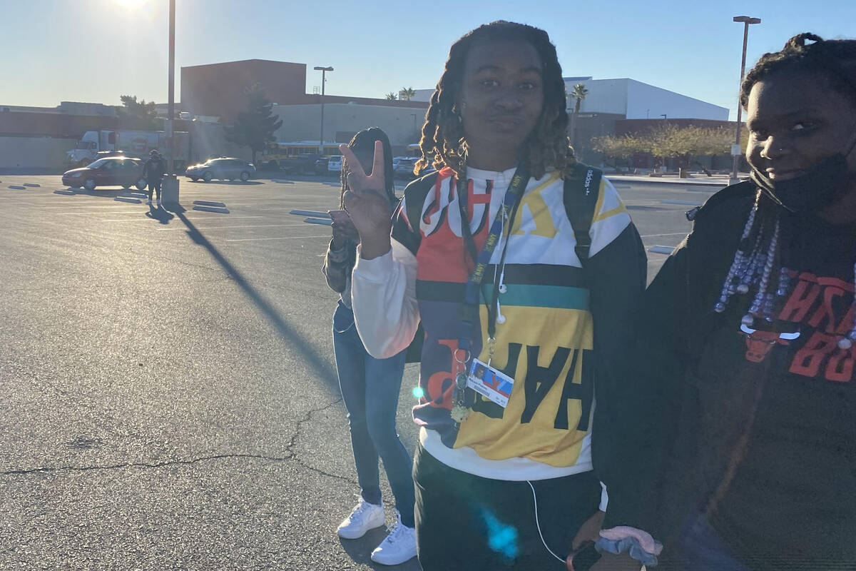 Makayla Pinkney, 18, left, and Shaniya Watson, 18, are seniors at Western High School. They sai ...